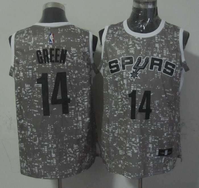 San Antonio Spurs #14 Danny Green Gray City Luminous Stitched Jersey,We sell and wholesale San Antonio Spurs #14 Danny Green Gray City Luminous Stitched Jersey on line form chian!